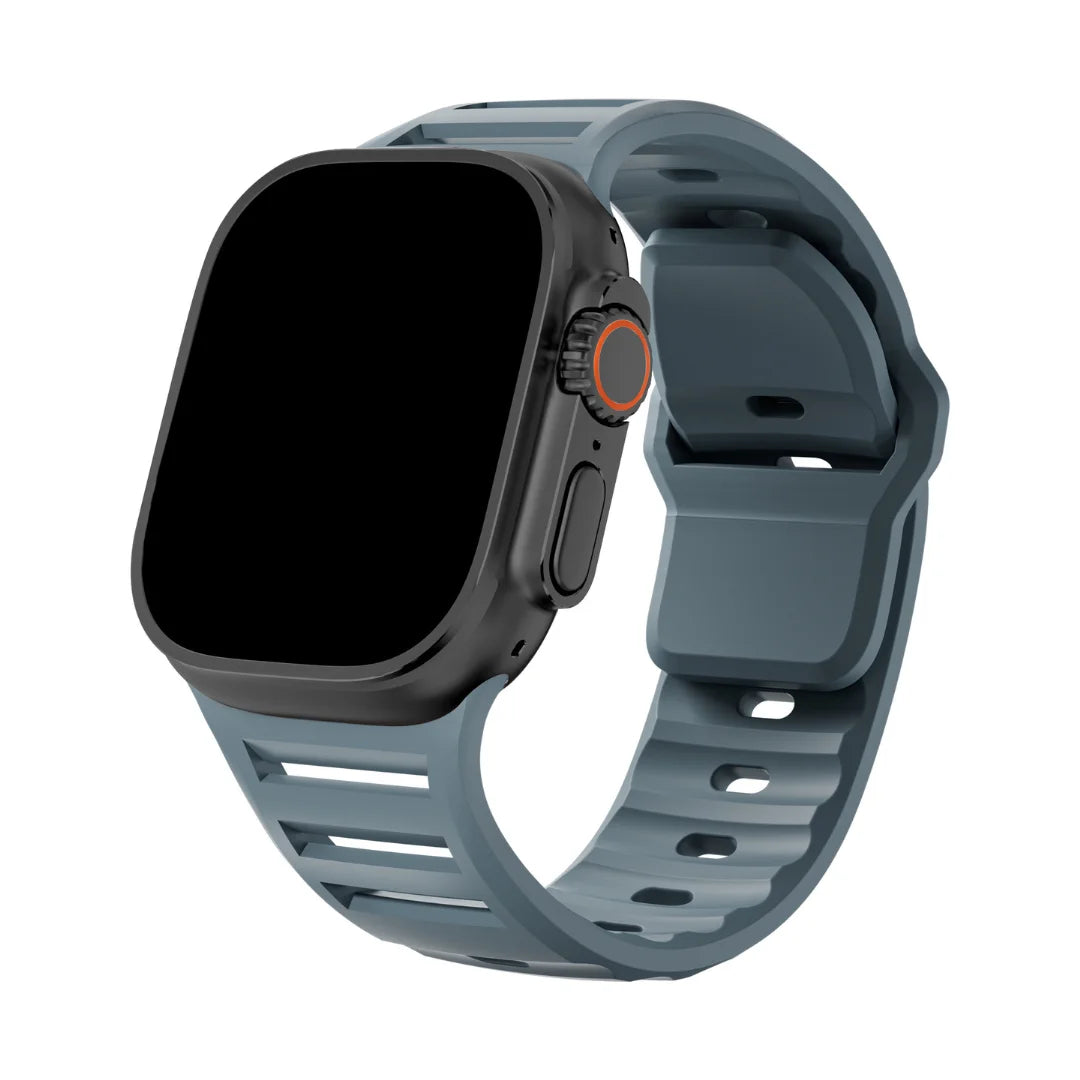 Siliconen Sportbandje voor Apple Watch - Verstelbaar en Waterbestendig
