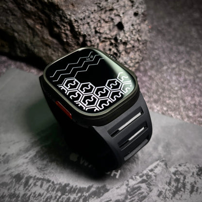 Siliconen Sportbandje voor Apple Watch - Verstelbaar en Waterbestendig