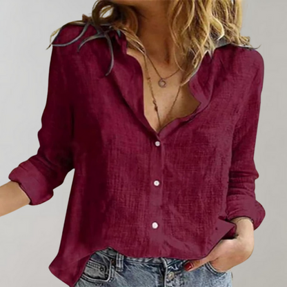 Ilonka - Luchtige Katoenen Blouse