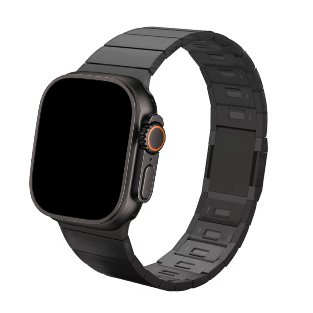 Titanium Horlogeband met Magnetische Sluiting voor Apple Watch