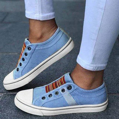 Dames Sneakers – Casual, Geschikt voor Dagelijks Gebruik, Met Veters