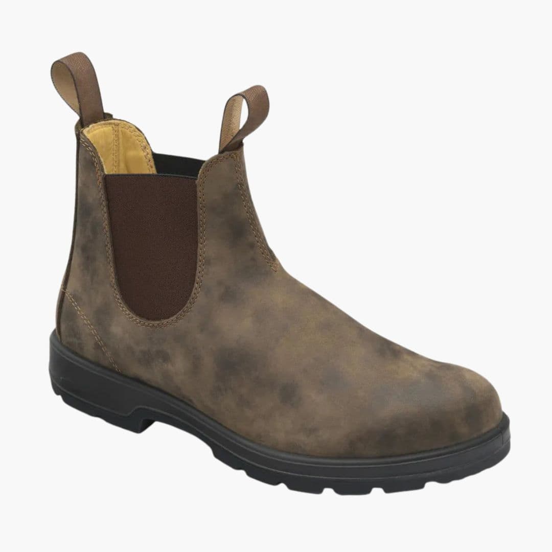 Heren Chelsea Boots met Elastische Zijpanelen