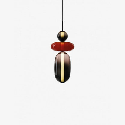 Hanglamp Glas Gekleurd - Modern Design met LED Verlichting