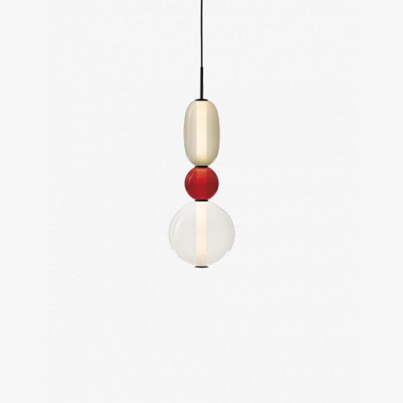 Hanglamp Glas Gekleurd - Modern Design met LED Verlichting