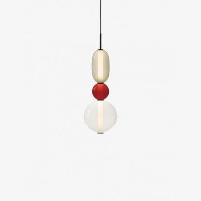 Hanglamp Glas Gekleurd - Modern Design met LED Verlichting