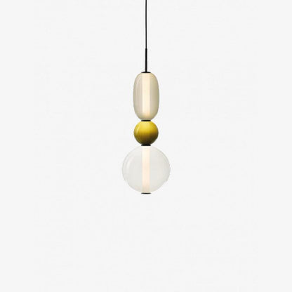 Hanglamp Glas Gekleurd - Modern Design met LED Verlichting