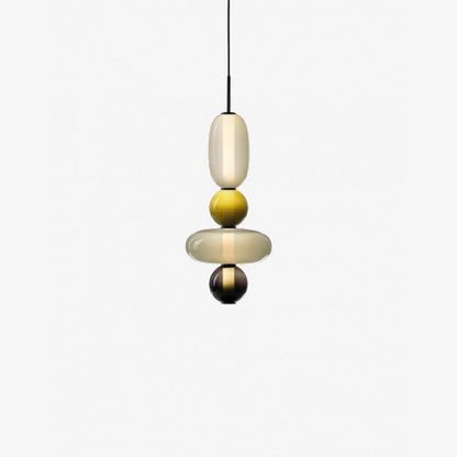 Hanglamp Glas Gekleurd - Modern Design met LED Verlichting
