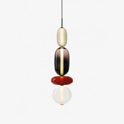Hanglamp Glas Gekleurd - Modern Design met LED Verlichting