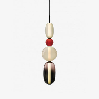 Hanglamp Glas Gekleurd - Modern Design met LED Verlichting
