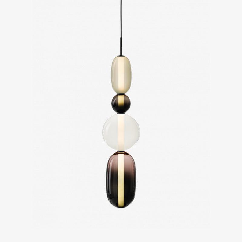 Hanglamp Glas Gekleurd - Modern Design met LED Verlichting