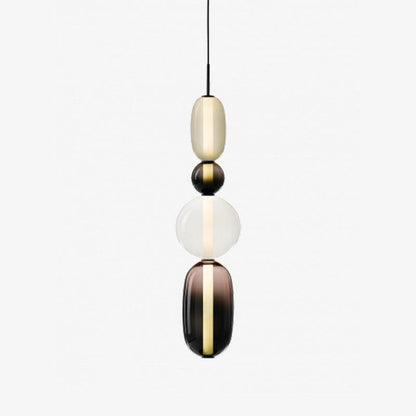 Hanglamp Glas Gekleurd - Modern Design met LED Verlichting