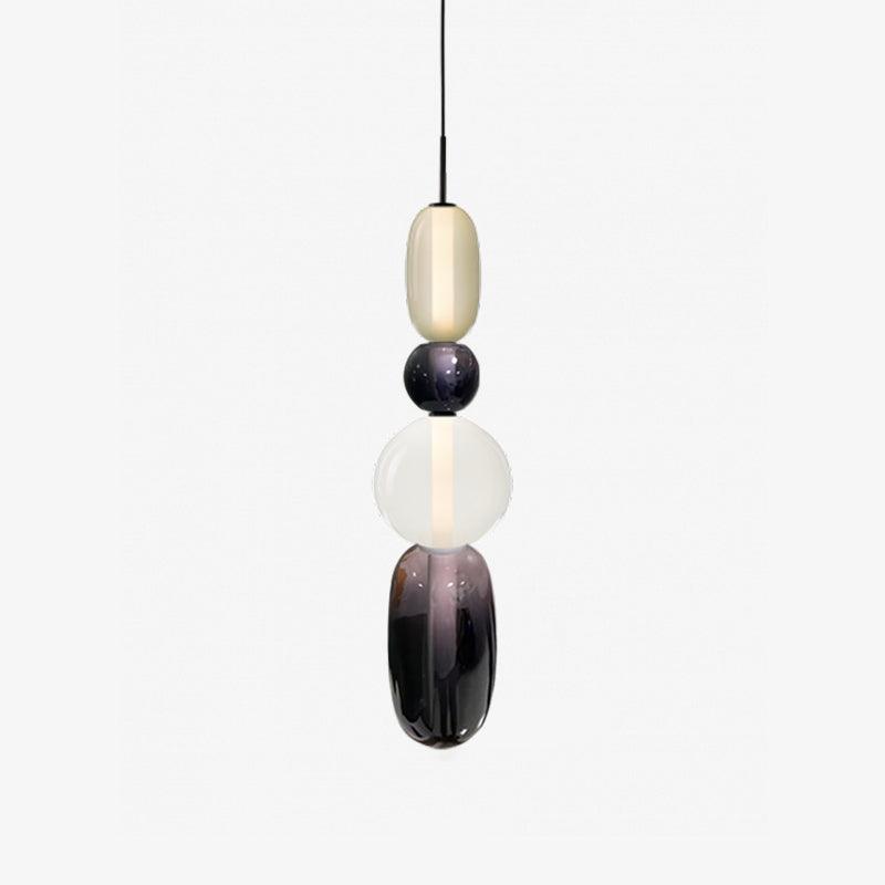Hanglamp Glas Gekleurd - Modern Design met LED Verlichting