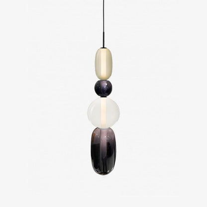 Hanglamp Glas Gekleurd - Modern Design met LED Verlichting