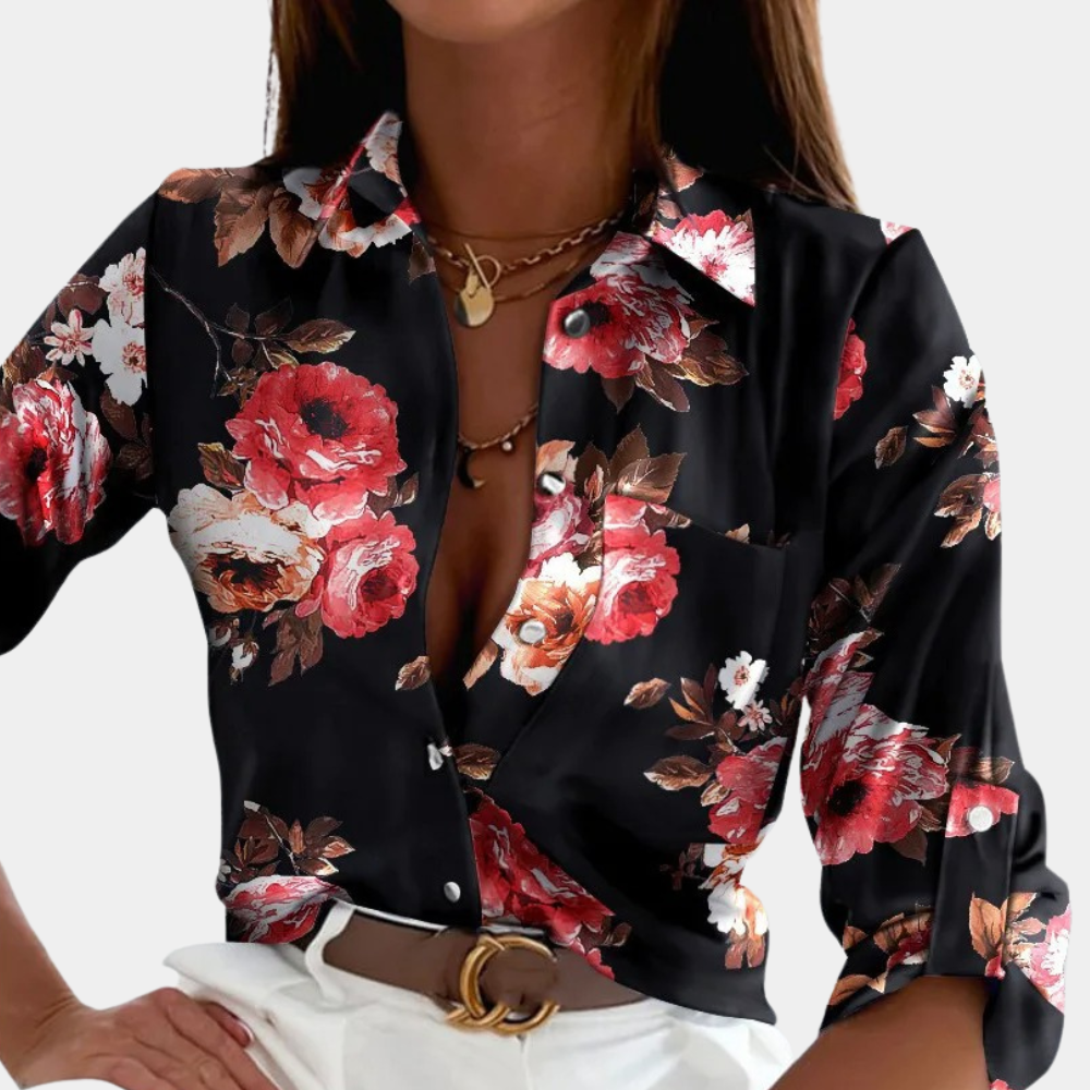 Léna – Stijlvolle damesblouse | Tijdloos, elegant & veelzijdig