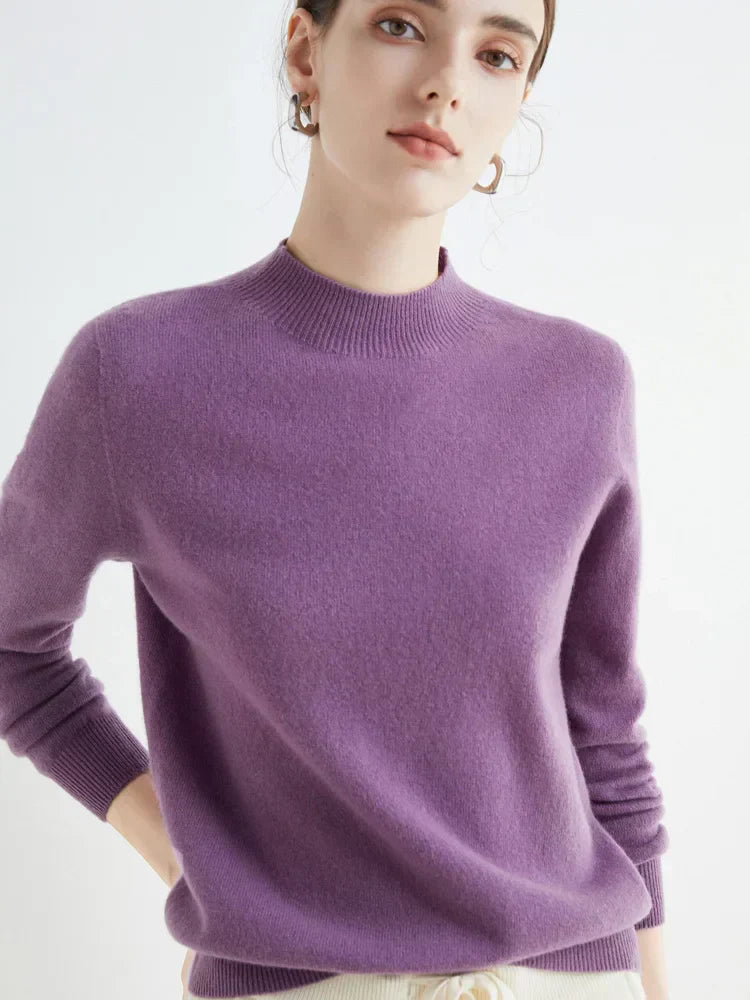Dames Regular Fit Fijngebreide Trui – Feest en Avondkleding, Herfst/Winter