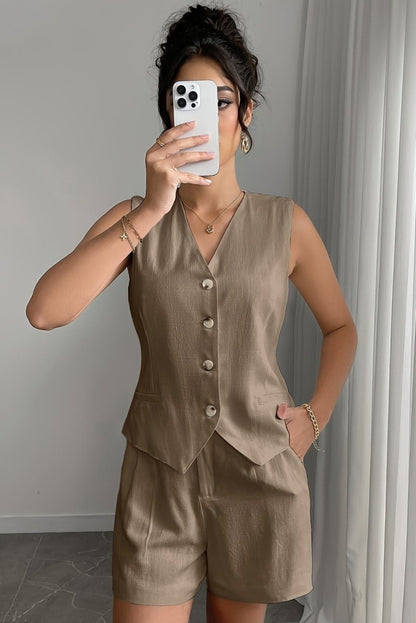 Dames Slim Fit Set – Casual voor Dagelijks Gebruik, Geschikt voor Lente en Zomer