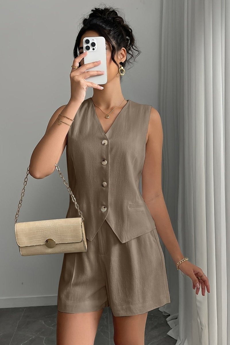 Dames Slim Fit Set – Casual voor Dagelijks Gebruik, Geschikt voor Lente en Zomer