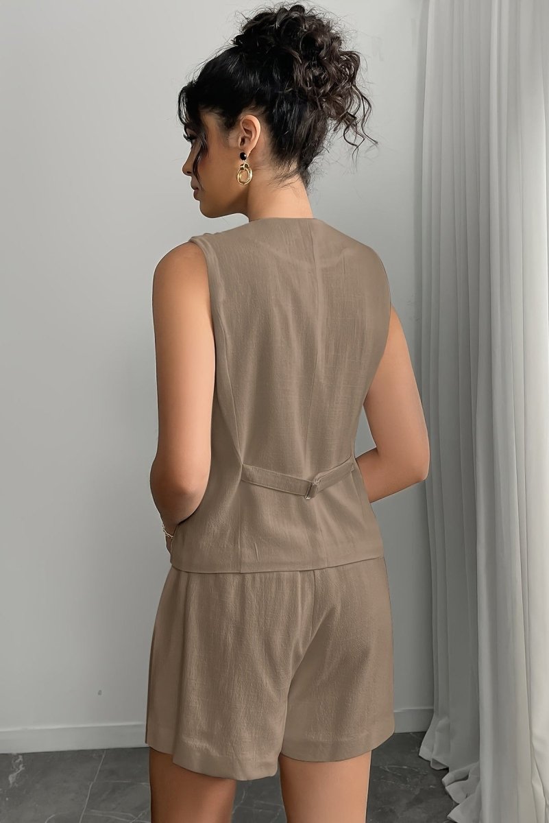 Dames Slim Fit Set – Casual voor Dagelijks Gebruik, Geschikt voor Lente en Zomer