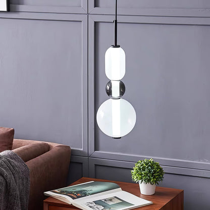 Hanglamp Glas Gekleurd - Modern Design met LED Verlichting