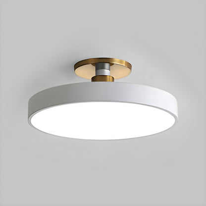 Plafondlamp LED Rond Semi-Flush Design met Dimfunctie