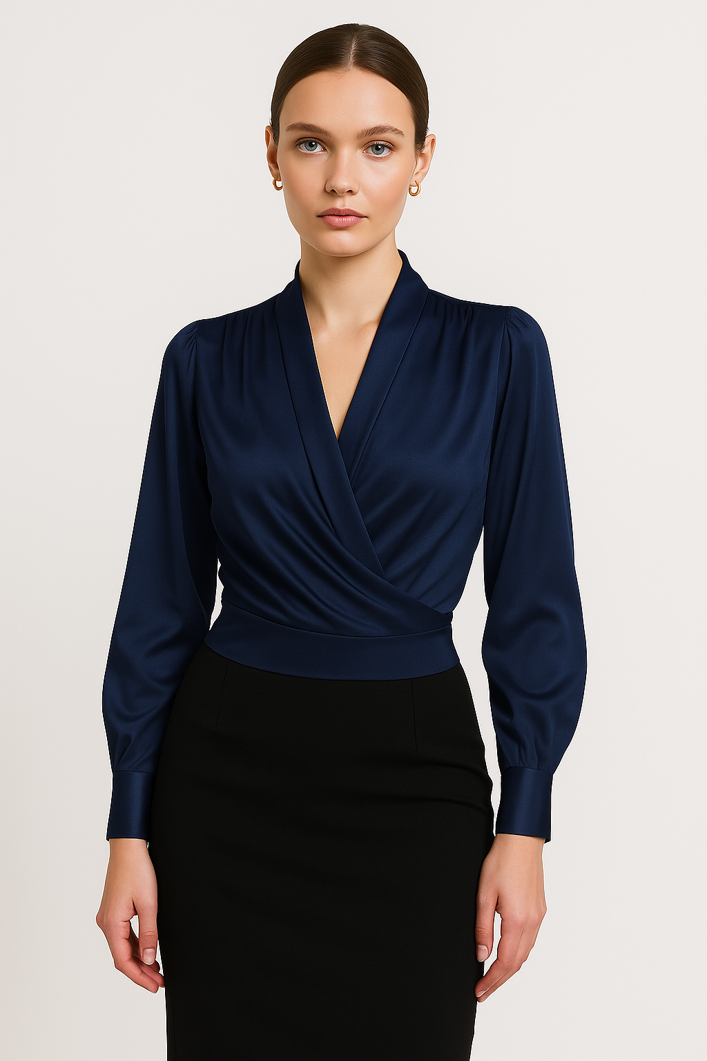 Celeste – Satijnen Blouse