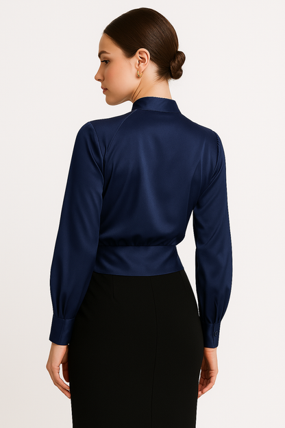 Celeste – Satijnen Blouse