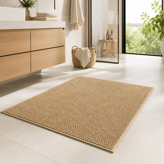 Absorberende Deurmat met Antislip Onderkant – Geometrisch Patroon