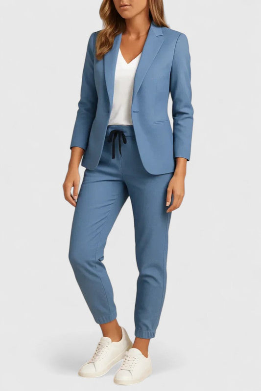 Dames Pak met Blazer en Broek - Elegante Set