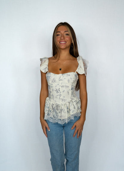 Helia - Romantische Corsettop