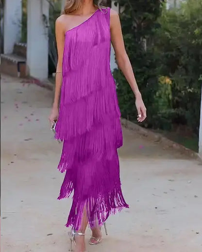 Bella - Andalusisch Fringe Jurk