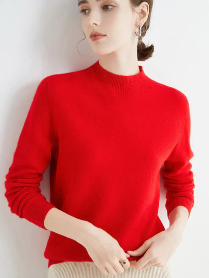 Dames Regular Fit Fijngebreide Trui – Feest en Avondkleding, Herfst/Winter