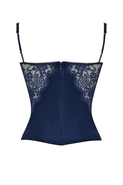 Ivy - Elegante Corset Top met Textuur