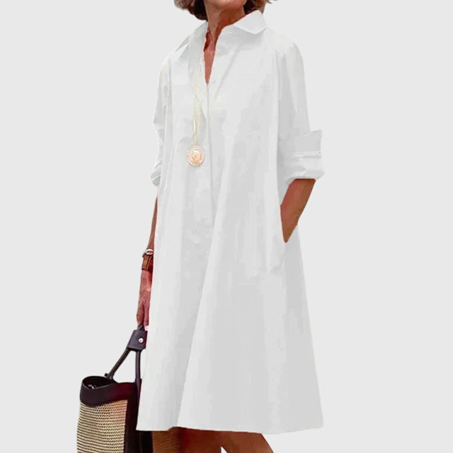 Elegant Pocket Dress for Effortless Casual Style 3