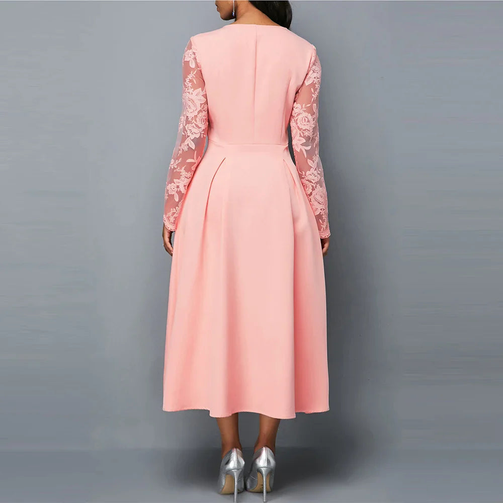Formele Roke Junette - Luxe Formele Feestjurk – Velora-Amsterdam