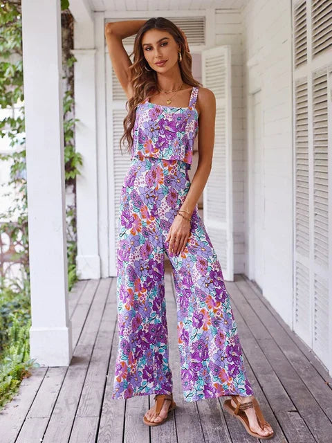 Gaelle - Elegante Jumpsuit met Bloemprint