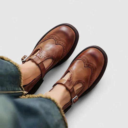 Dames Leren Enkellaarsjes – Comfortabel, Casual voor Dagelijks Gebruik