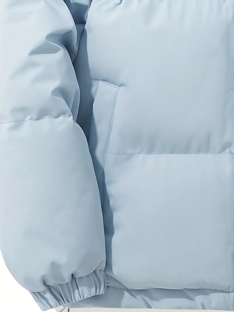 Dames Gevoerde Winterjas met Capuchon – Waterafstotend, Casual voor Koud Weer