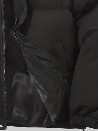 Dames Gevoerde Winterjas met Capuchon – Waterafstotend, Casual voor Koud Weer