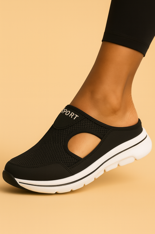 Dames Lichtgewicht Slippers – Orthopedisch met Ademend Ondersteuning