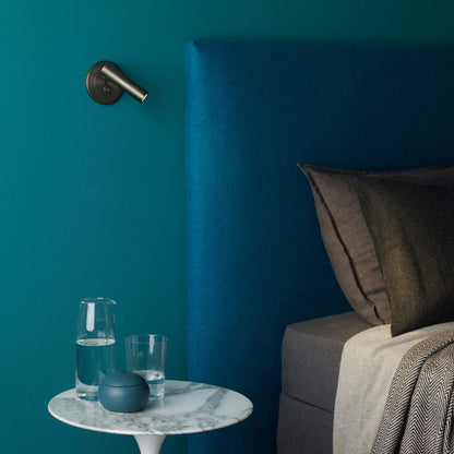 Wandlamp met Verstelbare Cilindrische Kop en Geïntegreerde LED