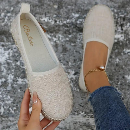 Canvas Espadrille Instapschoen voor Dames – Comfortabele Zomerschoenen