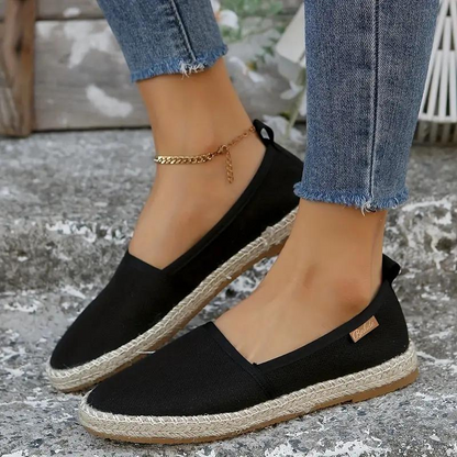 Canvas Espadrille Instapschoen voor Dames – Comfortabele Zomerschoenen