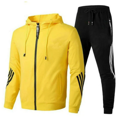 Heren Joggingpak met Capuchon en Ritssluiting