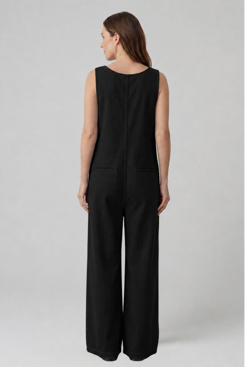 Dames Zwangerschapsjumpsuit met Stretch Fit en Zakken