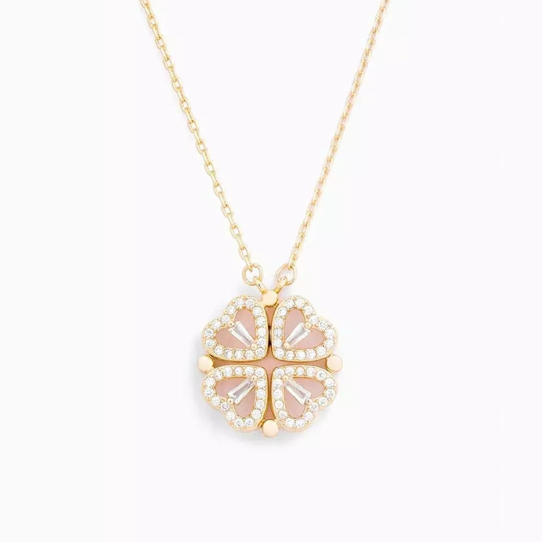 Amora – Magische Hart & Klaver Ketting