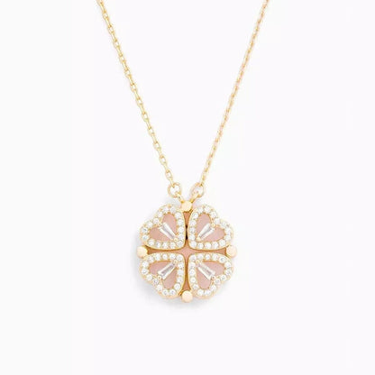 Amora – Magische Hart & Klaver Ketting