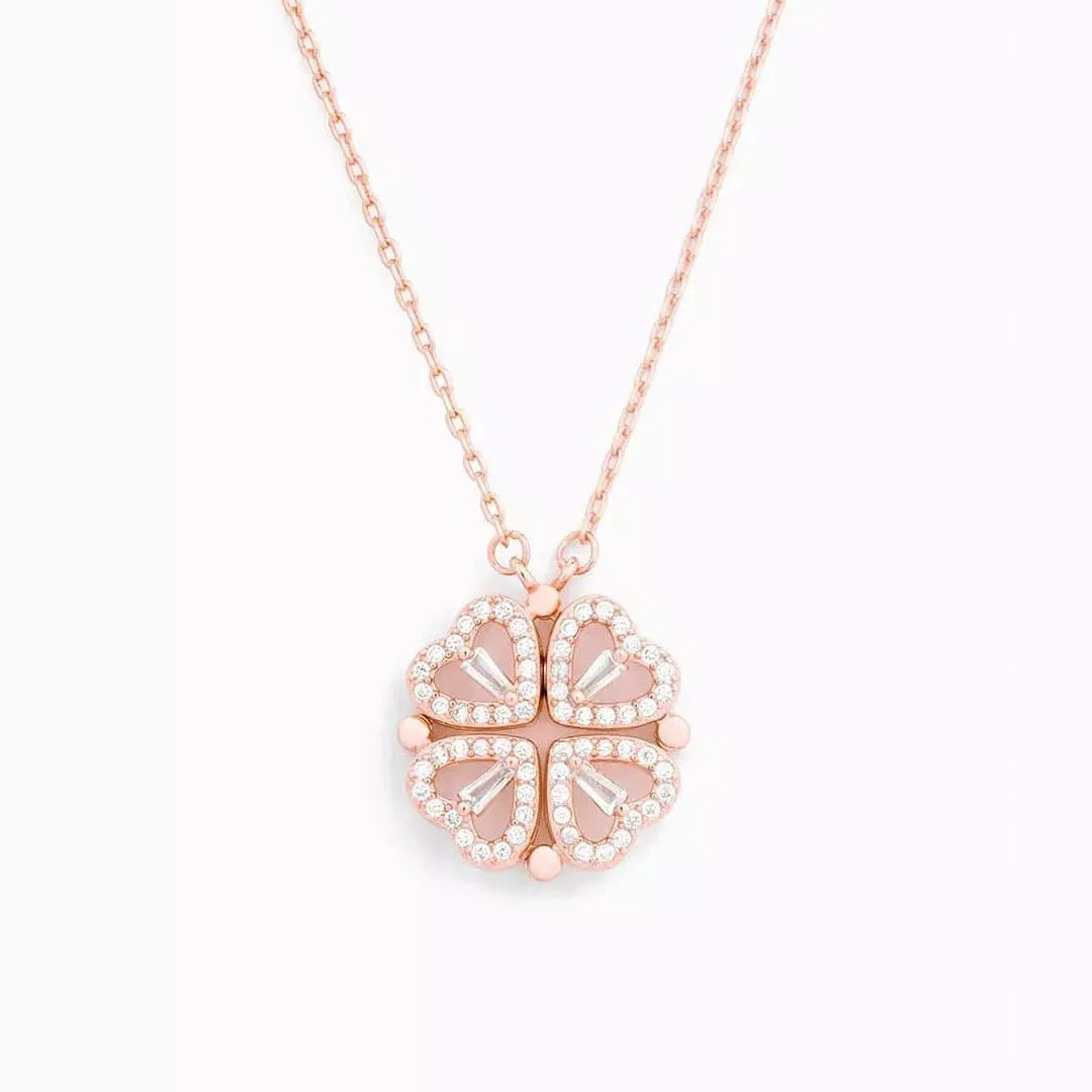 Amora – Magische Hart & Klaver Ketting