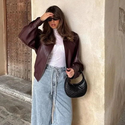 Dames Oversized Bomberjack – Ruime Pasvorm