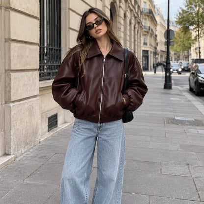 Dames Oversized Bomberjack – Ruime Pasvorm