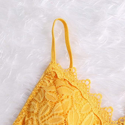 Galia - Verleidelijke Kanten Bralette Crop Top